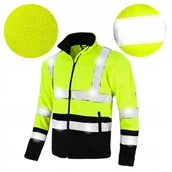 Odzież robocza - POLAR ROBOCZY męski Odblaskowy Bluza robocza Polarowa Odblaskowa Ocieplana - miniaturka - grafika 1