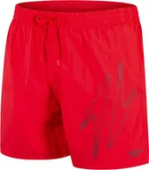 Spodnie sportowe męskie - Speedo Męskie szorty Speedo HYPERBOOM PLMT 16" WSHT AM fed red/oxid grey rozmiar XXL - miniaturka - grafika 1