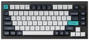Keychron Q1 Max 75% Banana Switch Carbon Black Q1M-M4 - Klawiatury - miniaturka - grafika 1