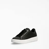 Półbuty damskie - Damskie Trampki GUESS INTREST FL5INTLEA12-BLACK – Czarny - miniaturka - grafika 1