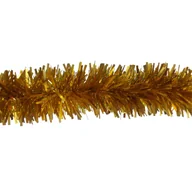 Ozdoby bożonarodzeniowe - Łańcuch choinkowy grubo cięty 300 x 9 cm złoty - miniaturka - grafika 1