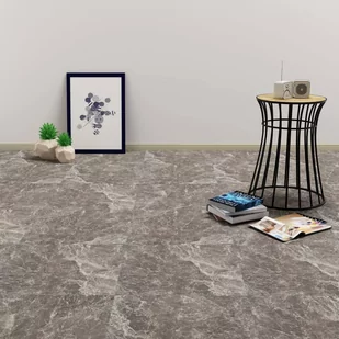 VidaXL Lumarko Samoprzylepne panele podłogowe, 20 szt., PVC, 1,86 m, czarne! 330172 VidaXL - Panele podłogowe - miniaturka - grafika 1