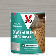 Farby i impregnaty do drewna - Olej do tarasów Szary mat 2.5 l V33 - miniaturka - grafika 1