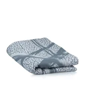 Narzuty - Narzuta na łóżko 70x160 szara kamienny wzór - miniaturka - grafika 1