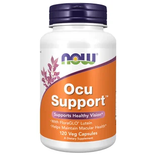 Now Foods Ocu Support, 120 kapsułek - Wzrok i słuch - miniaturka - grafika 1