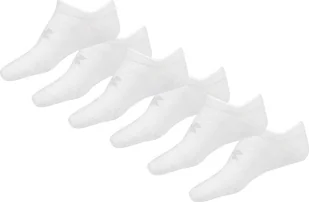 Under Armour Skarpety Under Armour Essential 6 Pack No Show białe 1382611 100 M - Skarpety termoaktywne - miniaturka - grafika 1