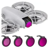 Akcesoria do drona - Zestaw 4 Filtrów ND do Drona DJI NEO Filtry ND8, ND16, ND32, ND64 - miniaturka - grafika 1