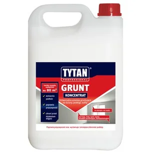 Grunt koncentrat 5 l TYTAN PROFESSIONAL - Grunty do ścian - miniaturka - grafika 1