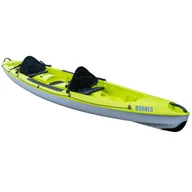 Kajaki - Kajak Turystyczny Sztywny Borneo Z Oparciami (2 Dorosłych + 1 Dziecko) - miniaturka - grafika 1