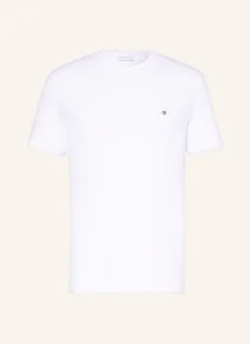 Gant T-Shirt weiss - GANT - Koszulki męskie - miniaturka - grafika 1