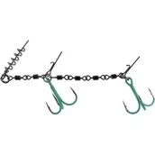 Inne akcesoria dla wędkarzy - Dozbrójka MIKADO Jaws Double Evo Stinger Fluo XL HDJ-12-05 35 kg - miniaturka - grafika 1