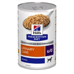 10 + 2 gratis! Hill's Prescription Diet, różne rodzaje - u/d Urinary Care Original, 12 x 370 g - Mokra karma dla psów - miniaturka - grafika 1