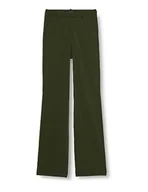 Spodnie damskie - VERO MODA Vmzamira Mw Straight Pant Ga Noos spodnie damskie, Rifle Green, (XS) W / 34L - miniaturka - grafika 1