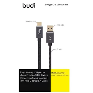 BUDI Budi Kabel USB-A do USB-C z pozłacanymi wtykami zapewniający transfer do 5GB/s 1,2m BD178T - Kable komputerowe i do monitorów - miniaturka - grafika 2