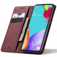 Etui i futerały do telefonów - Spacecase Etui Wallet Galaxy A52 5G red - miniaturka - grafika 1