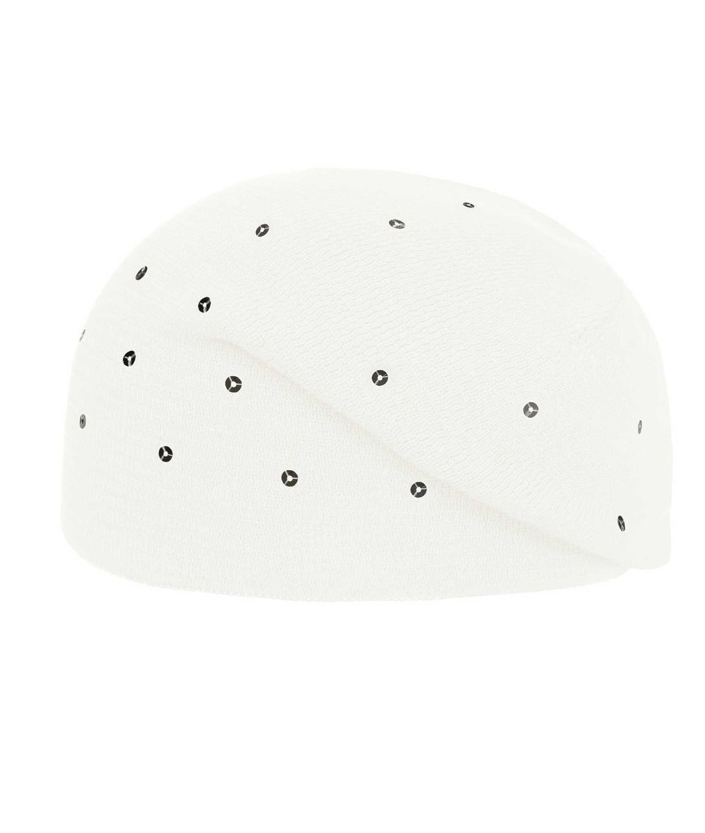 Czapka dziewczęca, biała, Döll