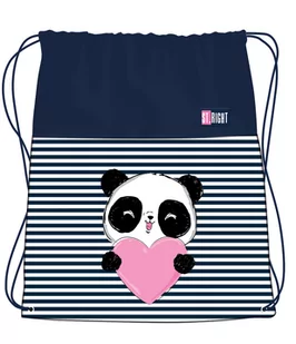 Worek na obuwie STRIGHT SO-01 Love Panda - Worki na buty - miniaturka - grafika 1