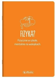 Zeszyt A5/60K kratka Fizyka 10szt EDUKAMP - Zeszyty szkolne - miniaturka - grafika 1