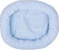 Legowiska dla psów - Duvo+ Duvo+ Legowisko Blue Z Skóry Owczej 40x45cm - miniaturka - grafika 1
