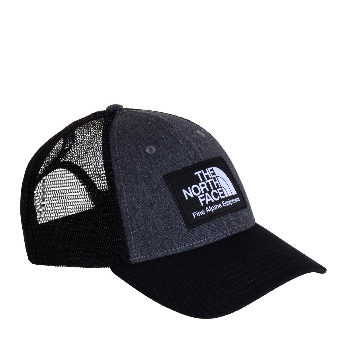 Czapka z daszkiem unisex The North Face MUDDER TRUCKER szara NF0A5FXAGAN