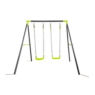 Place zabaw - huśtawka podwójna Deluxe - miniaturka - grafika 1