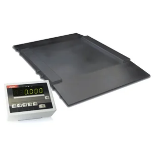 AXIS 4BA300NA-A+, 300kg, 0,1kg, 1000x1000mm - waga najazdowa lakierowana, dwa najazdy - Wagi specjalistyczne - miniaturka - grafika 2