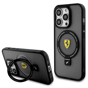 Ferrari FEHMP15MUSCAK iPhone 15 Plus / 14 Plus 6.7" czarny/black hardcase Ring Stand 2023 Collection MagSafe - Etui i futerały do telefonów - miniaturka - grafika 5