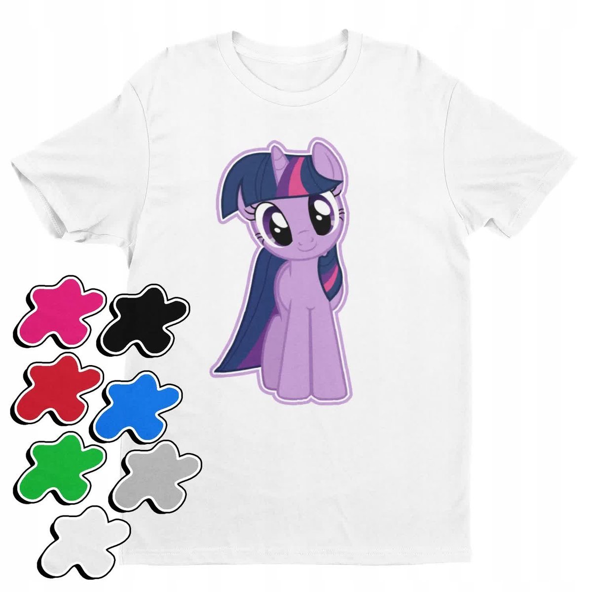 Koszulka Dziecięca Z Nadrukiem My Little Pony Twilight Różne -M 134-140