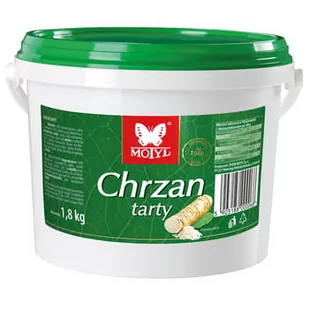 Chrzan tarty MOTYL 1,8kg - Sosy w słoikach - miniaturka - grafika 1