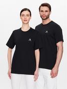 Koszulki i topy damskie - Converse T-Shirt Unisex Go-To Embroidered Star Chevron 10023876-A02 Czarny Regular Fit - miniaturka - grafika 1
