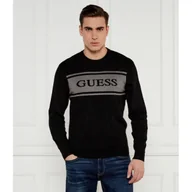Swetry męskie - GUESS Sweter Regular Fit - miniaturka - grafika 1