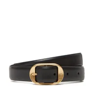Paski - Pasek Damski Calvin Klein Forged Pin Belt 25Mm LV04K7014G Czarny - miniaturka - grafika 1
