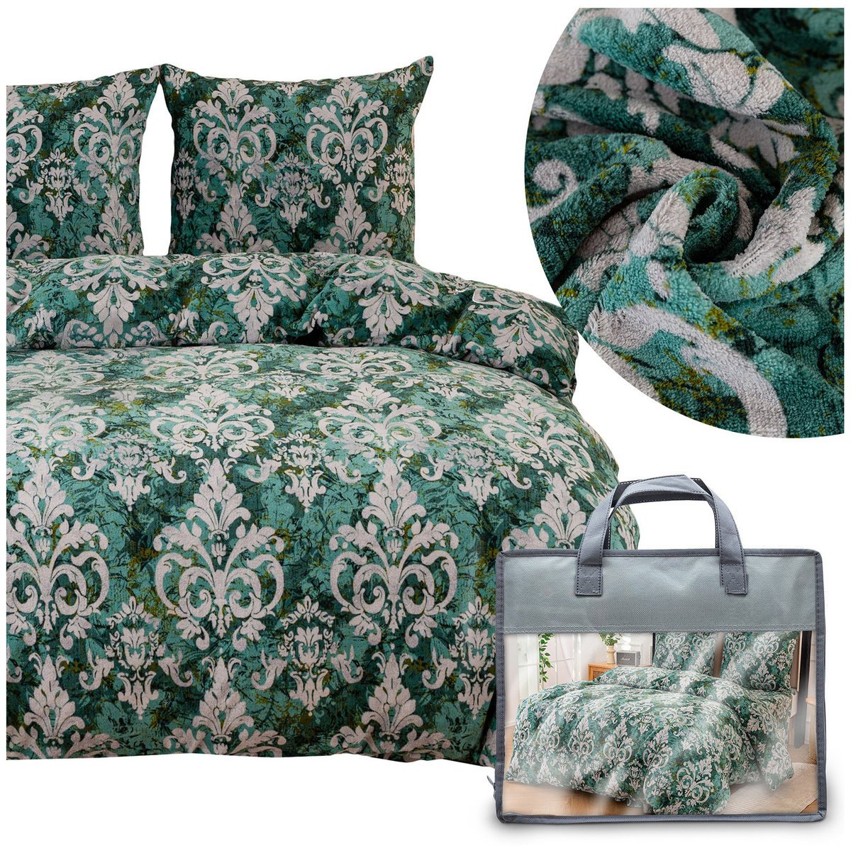 Pościel 160 x 200 3cz Mikrofibra Miś Martino 3183