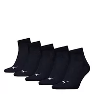 Skarpetki damskie - PUMA Skarpety uniseks (5 sztuk), czarny, 47-49 EU - miniaturka - grafika 1