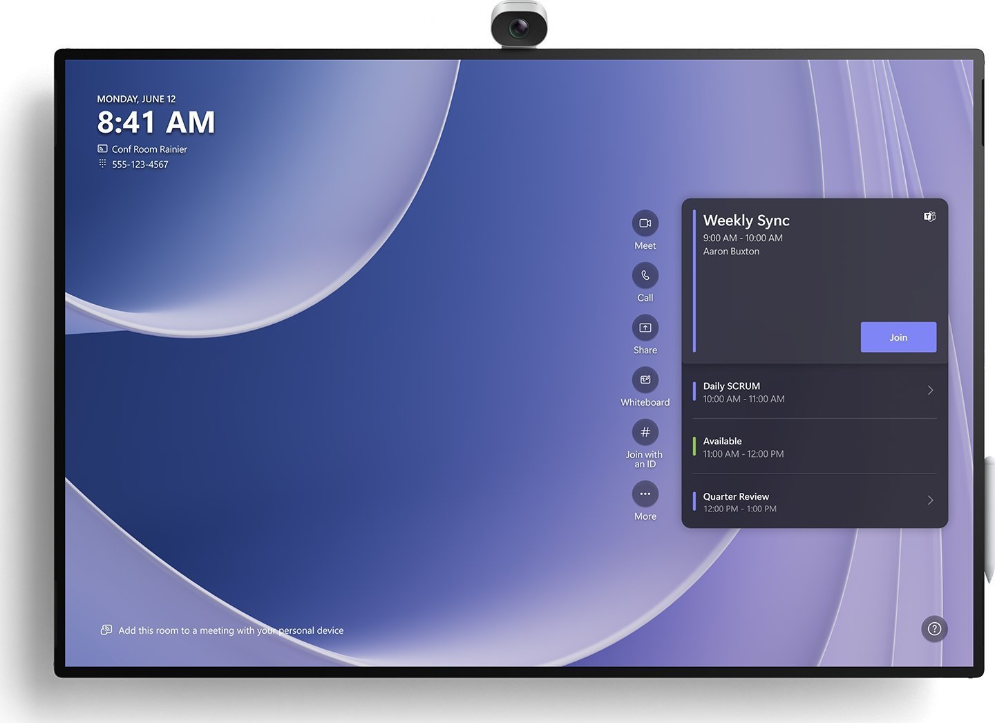 Microsoft Monitor Surface Hub 3 50in CM