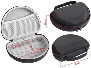 Etui pokrowiec Alogy na słuchawki nauszne JBL Tune 500/460/450 Czarne - Akcesoria do słuchawek - miniaturka - grafika 7