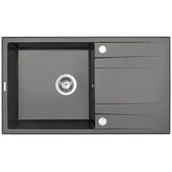 Zlewozmywaki - Deante ERIDAN ZQET113 antracyt - miniaturka - grafika 1