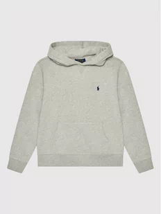 Ralph Lauren Polo Bluza Ls Po 323749954017 Szary Regular Fit - Bluzy dla chłopców - miniaturka - grafika 1