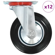 Wózki magazynowe - 12 skrętnych kółek, 160 mm - miniaturka - grafika 1