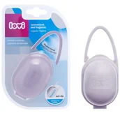 Akcesoria do smoczków - LOVI POJEMNIK ETUI DO PRZECHOWYWANIA SMOCZKÓW RÓŻ - miniaturka - grafika 1