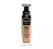 NYX Professional Makeup Can't Stop Won't Stop podkład 30 ml dla kobiet 09 Medium Olive