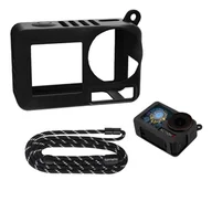 Akcesoria do kamer sportowych - Pokrowiec Futerał Case Etui Osłona + Pasek Smycz do DJI OSMO ACTION 5 PRO - miniaturka - grafika 1