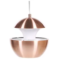 Lampy sufitowe - Beliani Lampa wisząca Lampa wisząca metalowa miedziana BOJANA 201546 - miniaturka - grafika 1