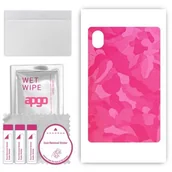Akcesoria do tabletów i e-booków - folia naklejka skórka strukturalna na TYŁ do Huawei MatePad 2023 11.5 WiFi - Moro Camo Różowy - apgo SKINS - miniaturka - grafika 1