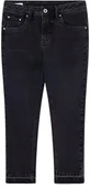 Spodnie damskie - Pepe Jeans Jeansy Dziecięce Czarne Rurki 164 K_a - miniaturka - grafika 1