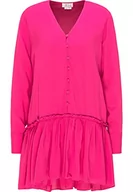 Sukienki - IZIA Damska letnia sukienka Gaya, różowa, XL, Rosa, XL - miniaturka - grafika 1