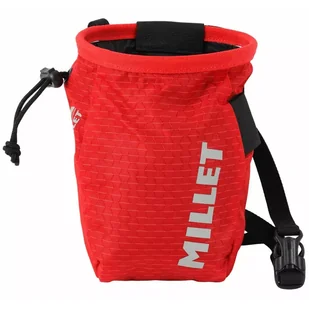MILLET Ergo Chalk Bag red - Sprzęt wspinaczkowy - miniaturka - grafika 1