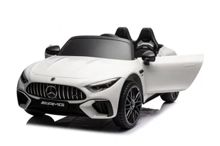 Auto Na Akumulator Mercedes AMG SL63 Biały - Pojazdy elektryczne dla dzieci - miniaturka - grafika 3