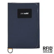 Portfele - Portfel składany RFID Pacsafe - granatowy - miniaturka - grafika 1