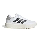 Buty sportowe damskie - Damskie Buty ADIDAS COURTBLOCK BOLD JI2202 – Biały - miniaturka - grafika 1